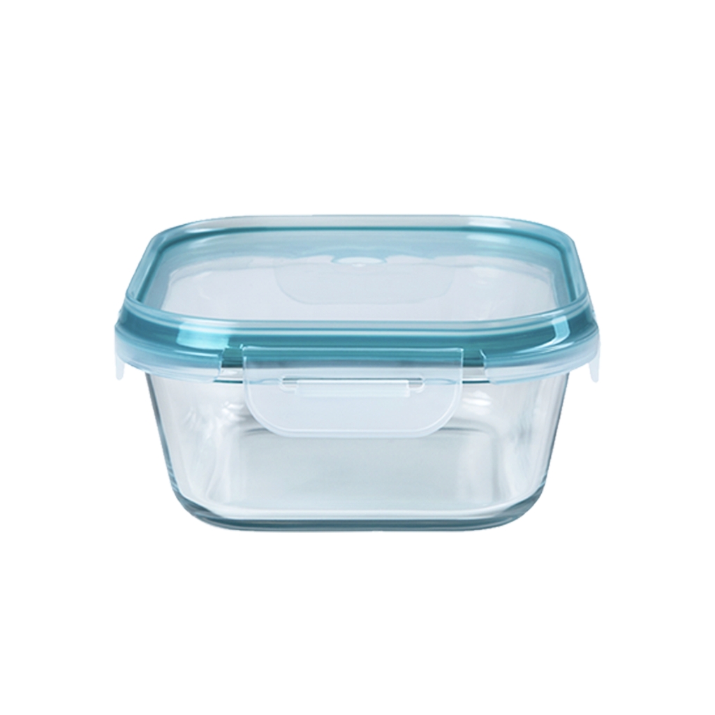Pote de Vidro - Hermético - Quadrado - Cloc Glass - Neoflam - 320ml