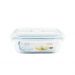 Pote de Vidro - Hermético - Retangular - Cloc Glass - Neoflam - 370ml