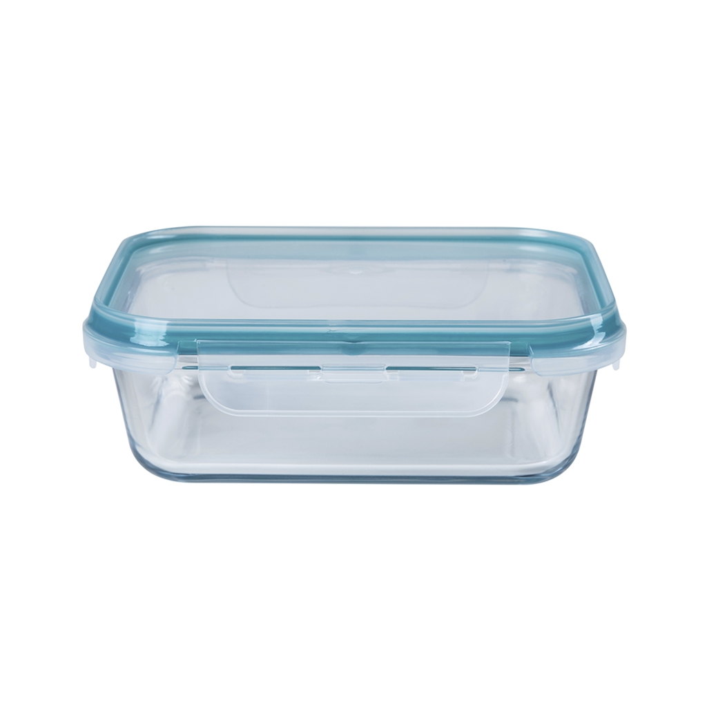 Pote de Vidro - Hermético - Retangular - Cloc Glass - Neoflam - 640ml