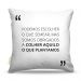 Almofada 40 x 40cm Nerderia e Lojaria frases disperdicar colorido
