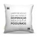 Almofada 40 x 40cm Nerderia e Lojaria frases montanha colorido