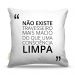 Almofada 40 x 40cm Nerderia e Lojaria frases segredos colorido