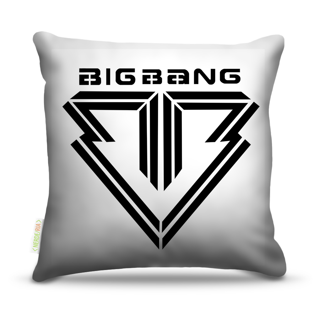 Almofada 45 x 45cm  Nerderia e Lojaria pop big bang colorido