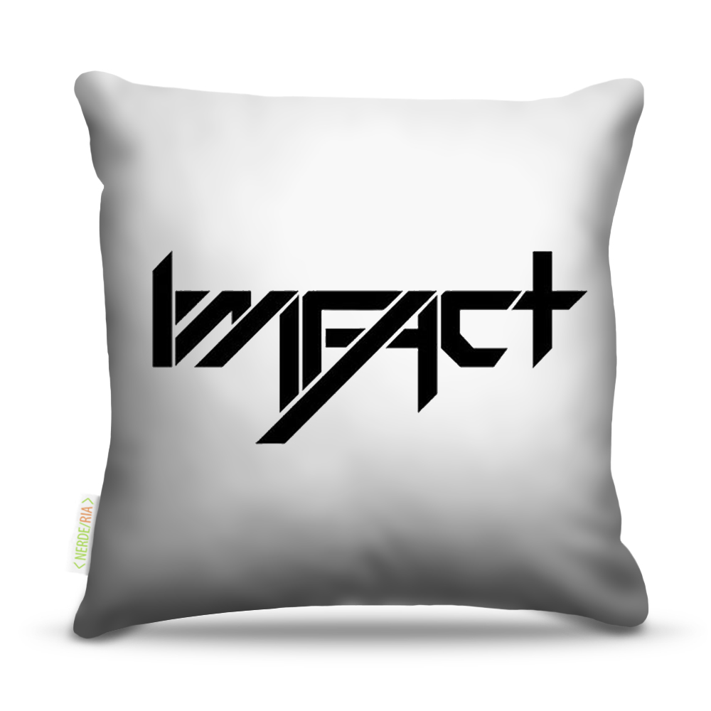 Almofada 45 x 45cm  Nerderia e Lojaria pop imfact colorido