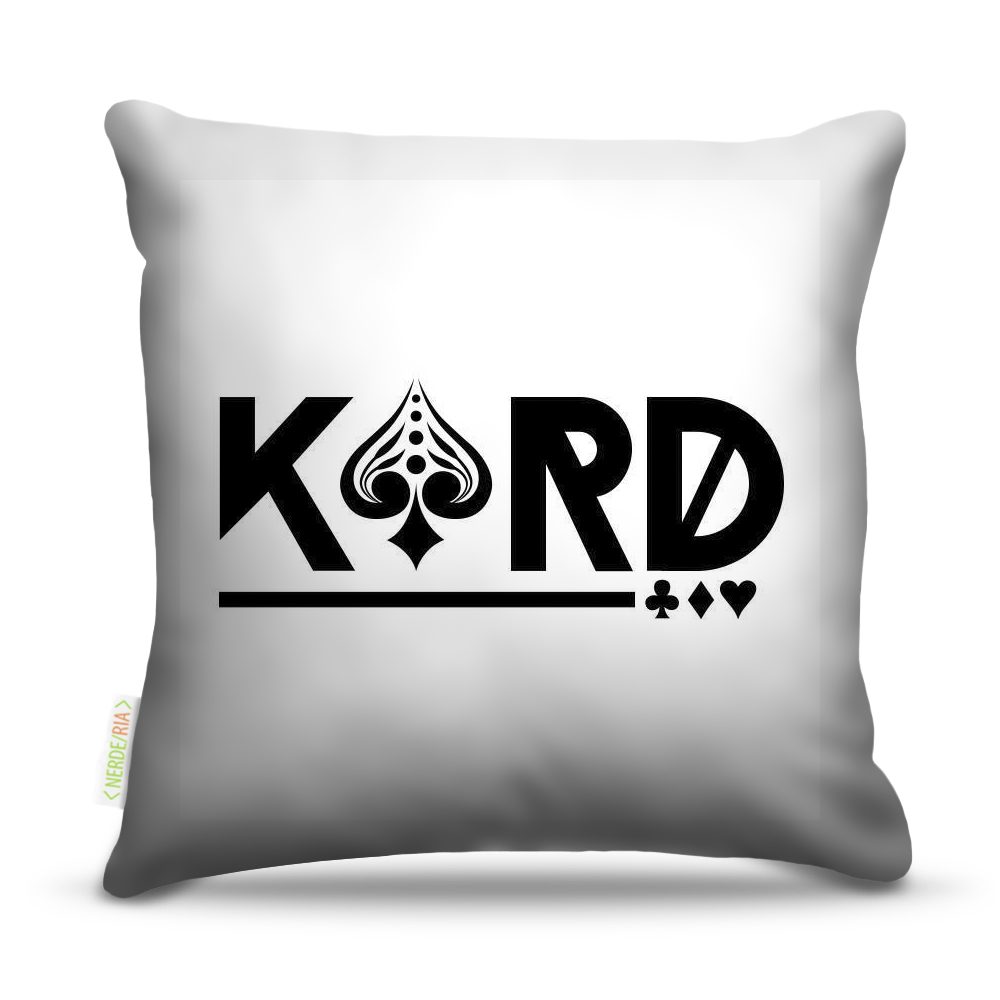 Almofada 45 x 45cm  Nerderia e Lojaria pop kard colorido