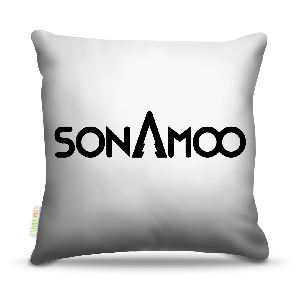 Almofada 45 x 45cm  Nerderia e Lojaria pop sonamoo colorido