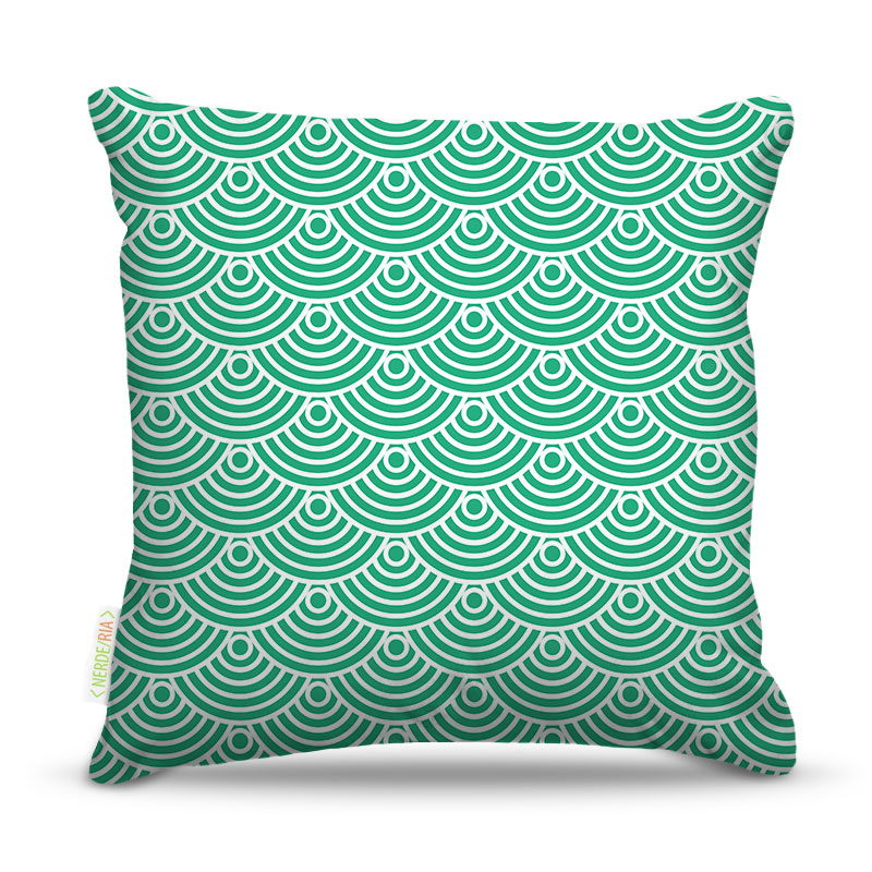 Almofada 45 x 45cm  Nerderia e Lojaria vintage 27 colorido