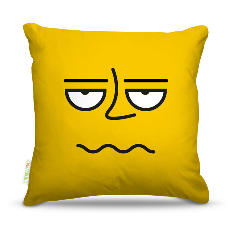 Almofada Amarelo Triste 45X45Cm