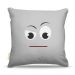 Almofada Carinha Cinza 45X45Cm