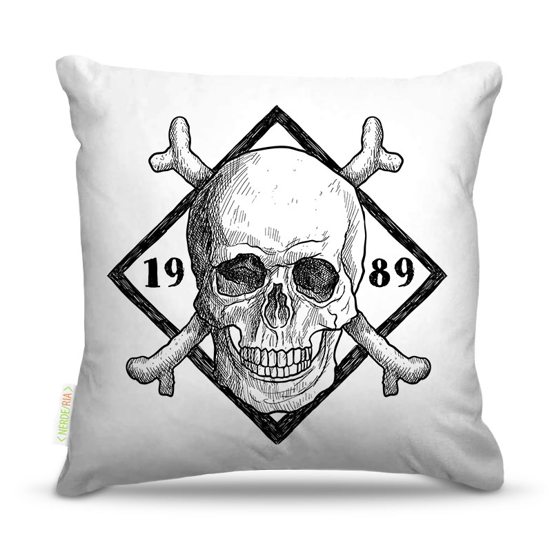 Almofada Caveira 1989 45X45Cm