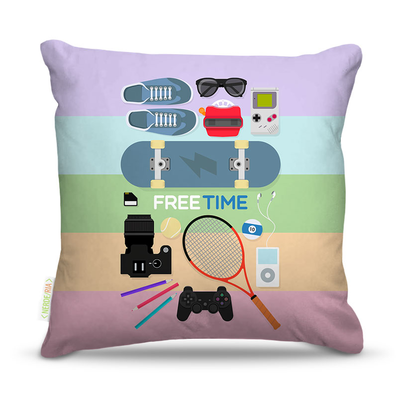 Almofada Free Time 45X45Cm