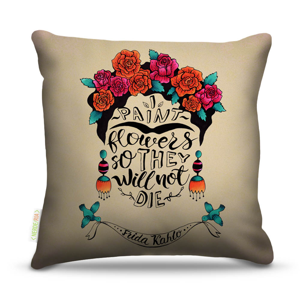 Almofada Frida Flowers 45X45Cm