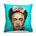 Almofada Frida Geometrica Ciano 45X45Cm