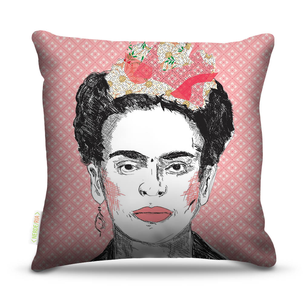 Almofada Frida Rosa 45X45Cm