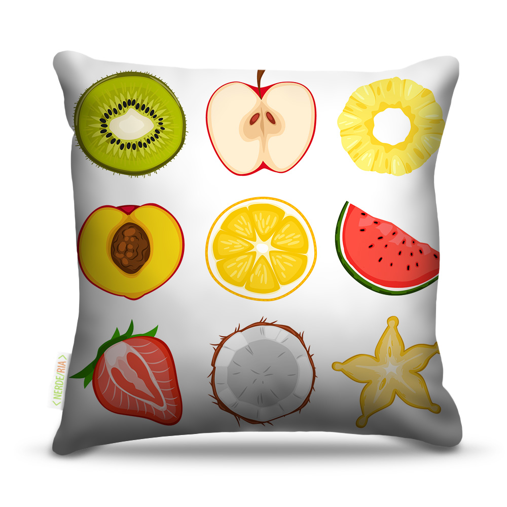Almofada Frutas 40X40Cm