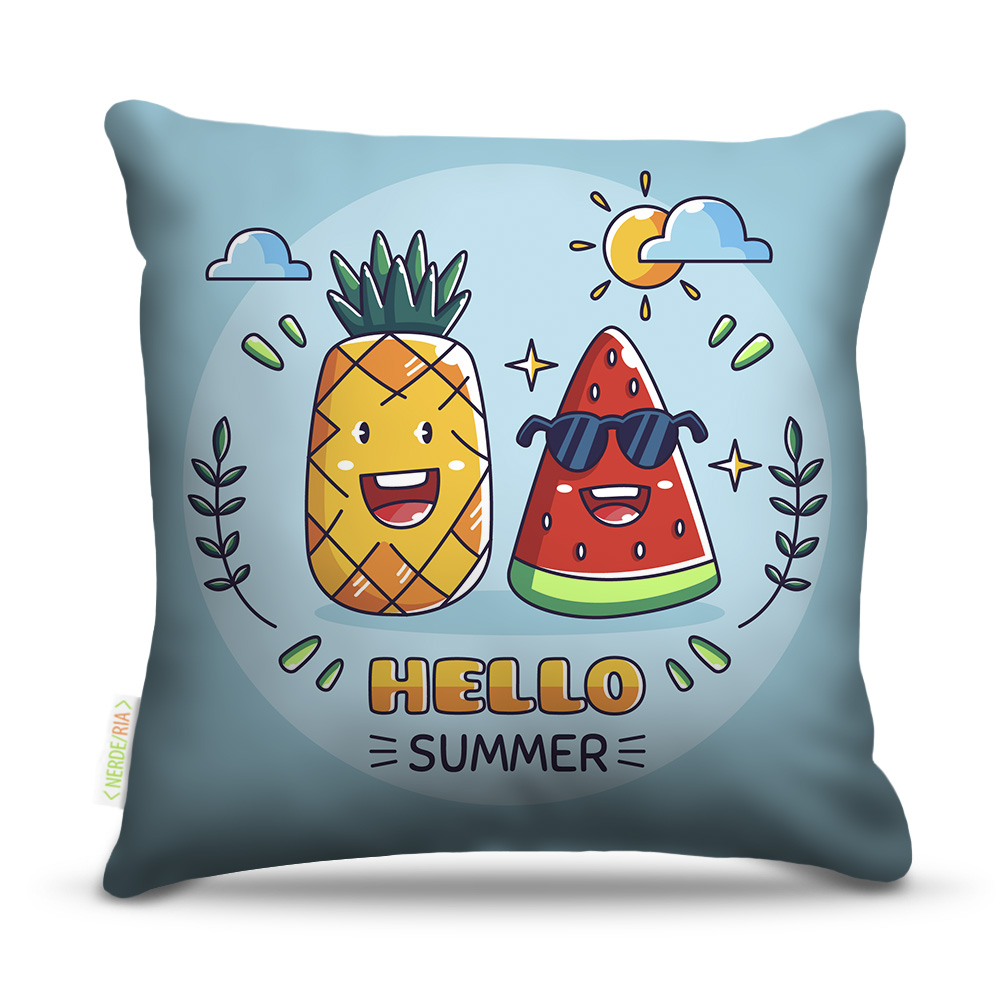 Almofada Frutas Summer 45X45Cm