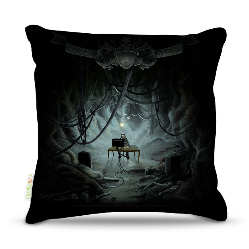 Almofada Gamer Cave 45X45Cm