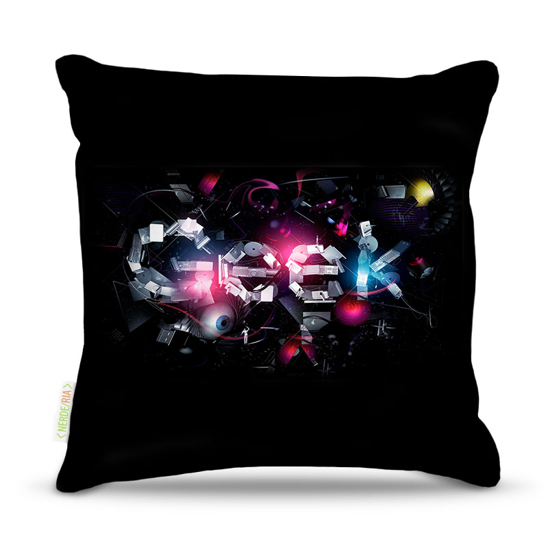 Almofada Geek 45X45Cm