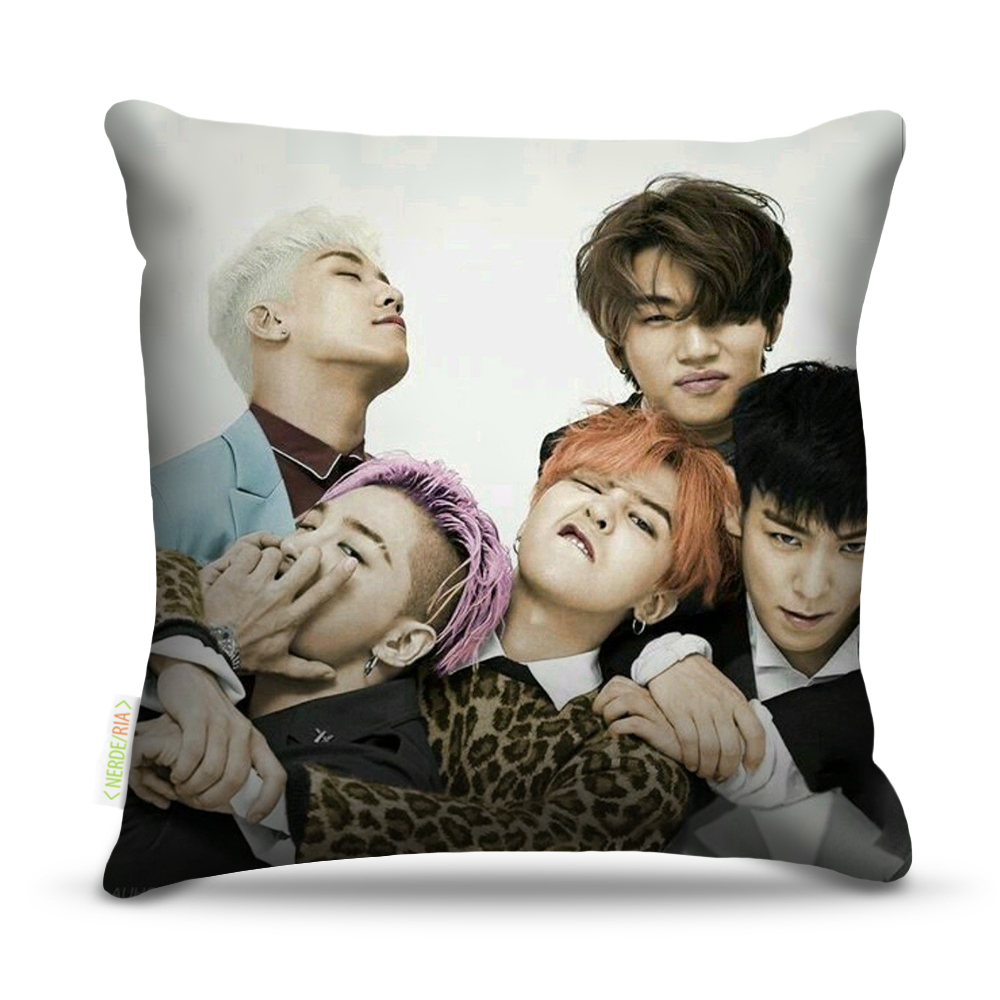 Almofada Kpop Big Bang Coreanos 45X45Cm