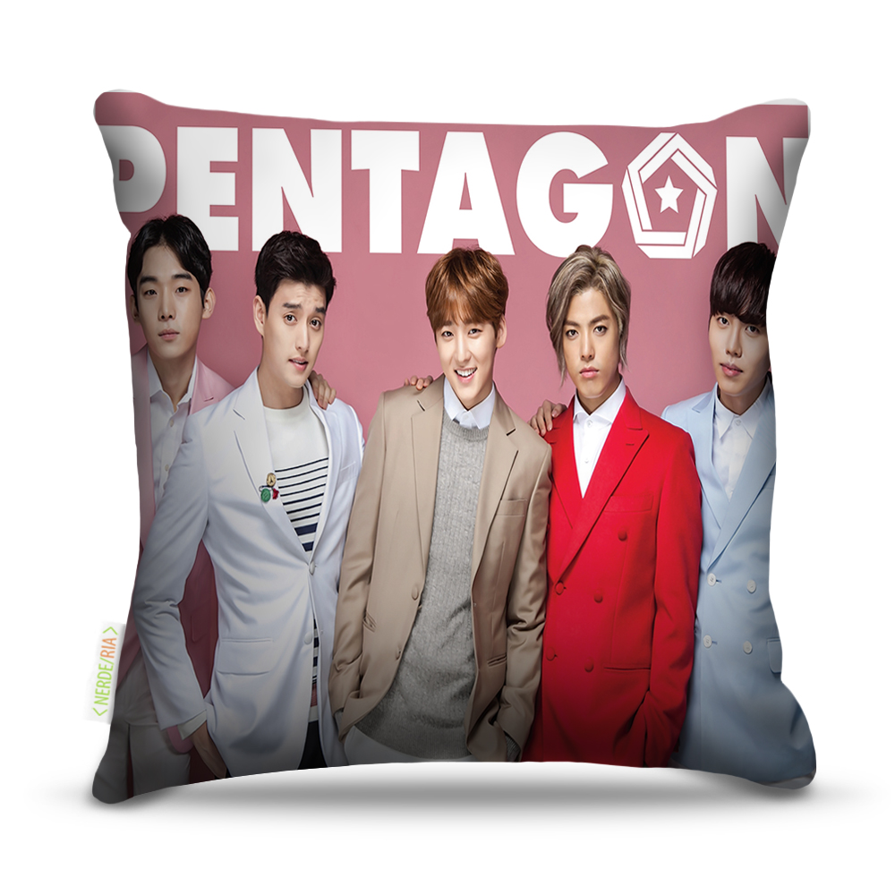 Almofada Kpop Pentagon Coreanos 40X40Cm