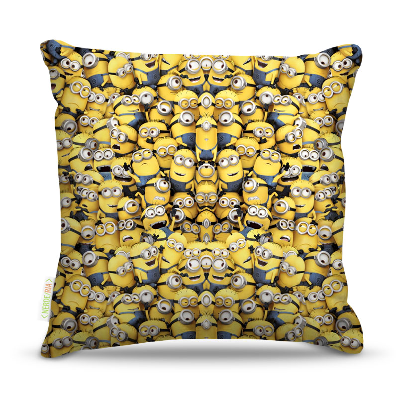 Almofada Minions Embolados 45X45Cm