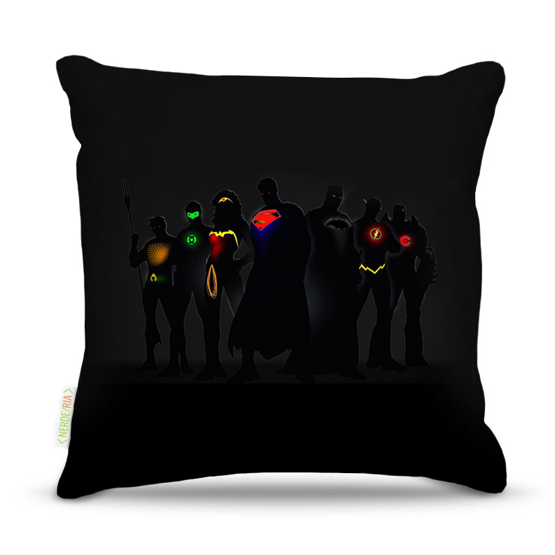Almofada Neon Heroes 45X45Cm