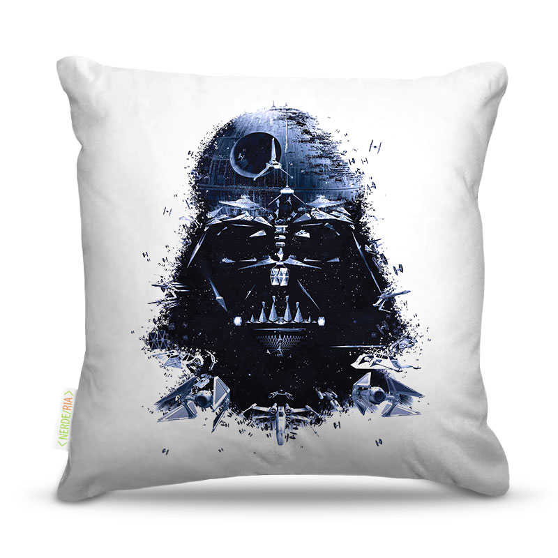 Almofada Nerderia - Darth Space Ships