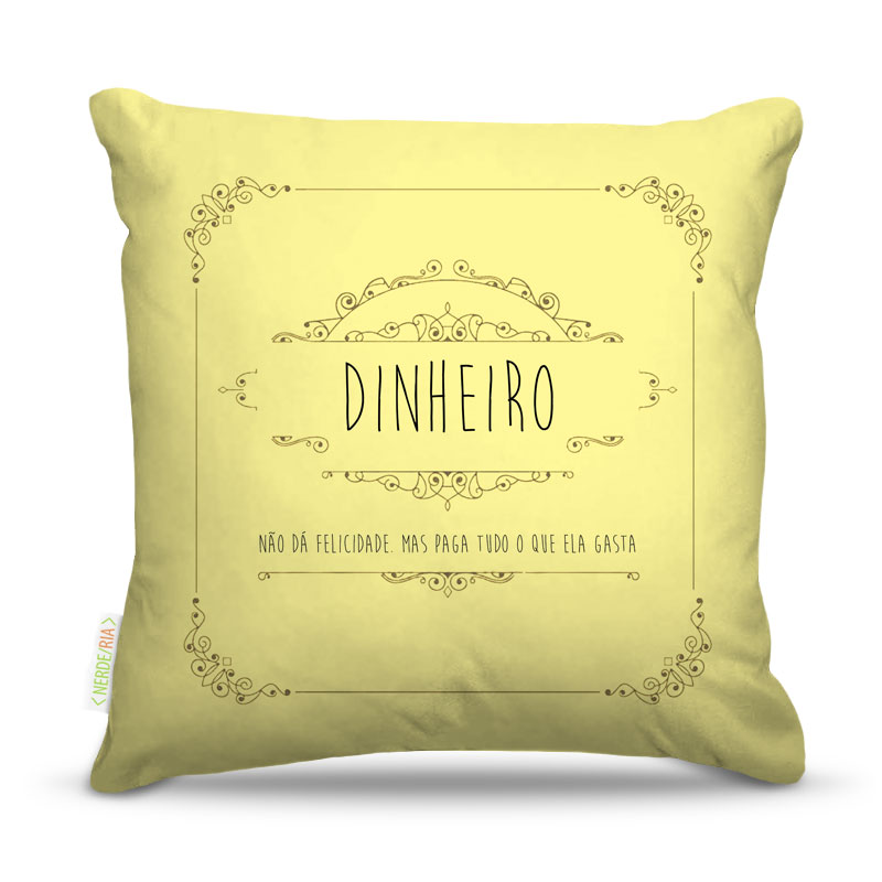 Almofada Nerderia 2015 Dinheiro