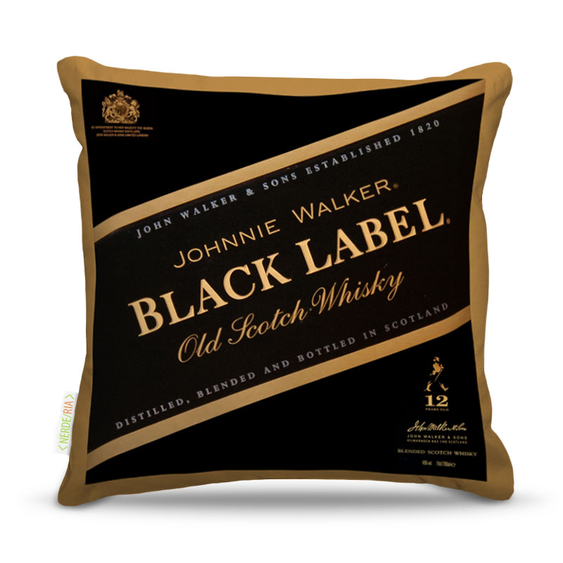 Almofada Nerderia Black Label