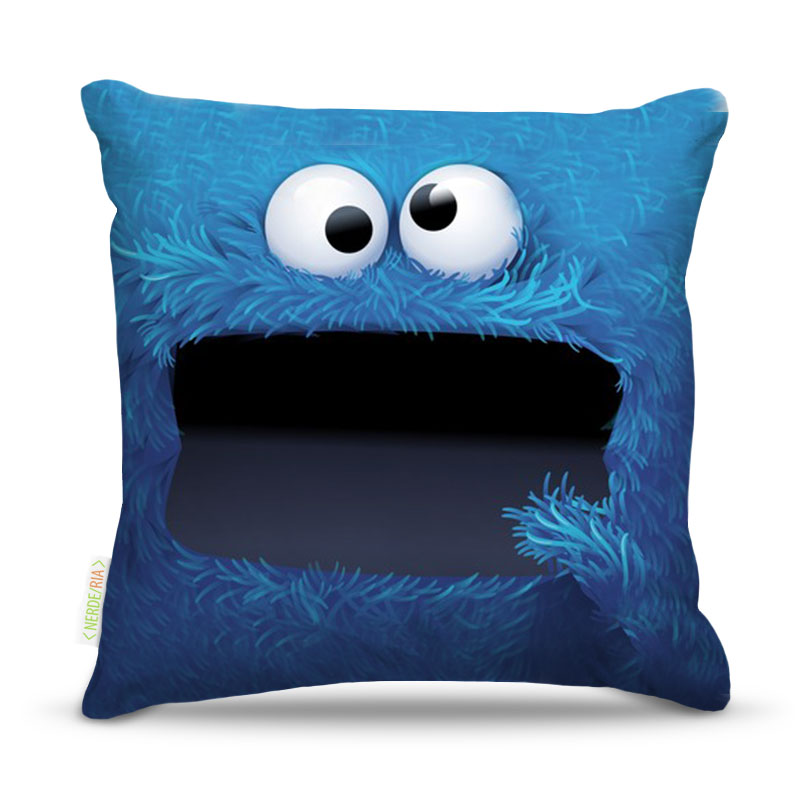 Almofada Nerderia Blue Monster