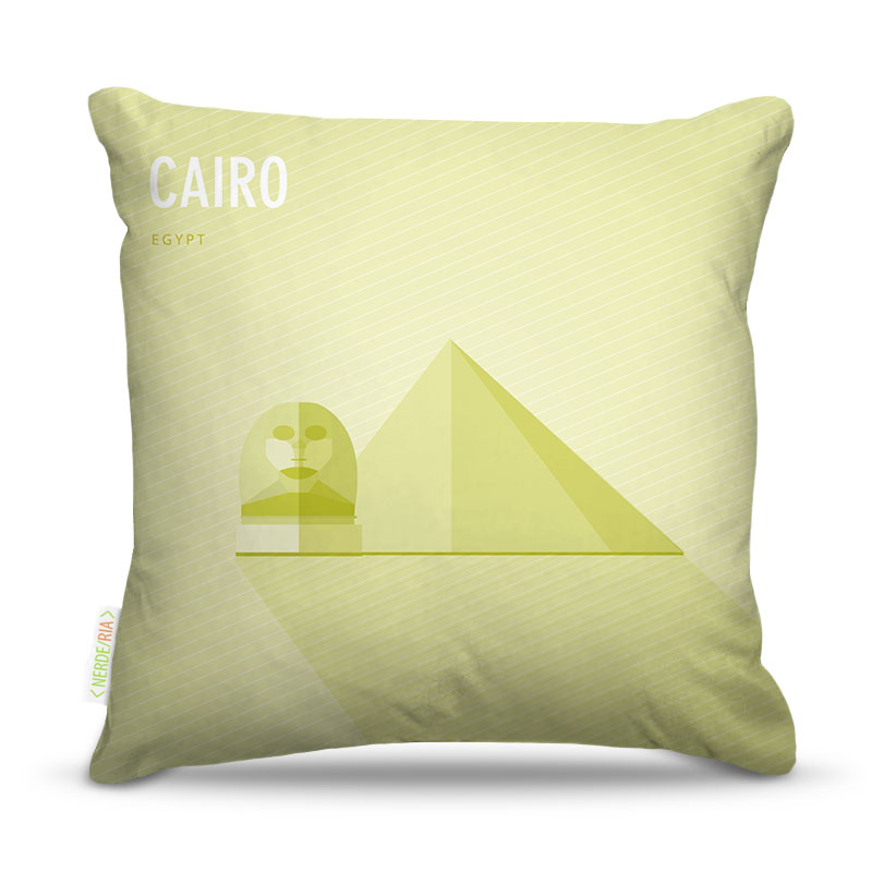 Almofada Nerderia Cairo Vetor