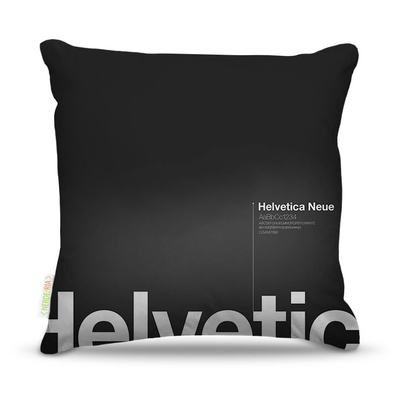 Almofada Nerderia Helvetica