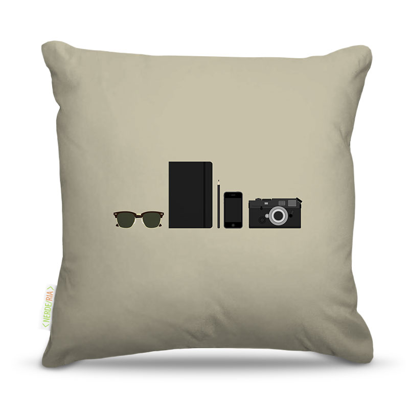 Almofada Nerderia Hipster