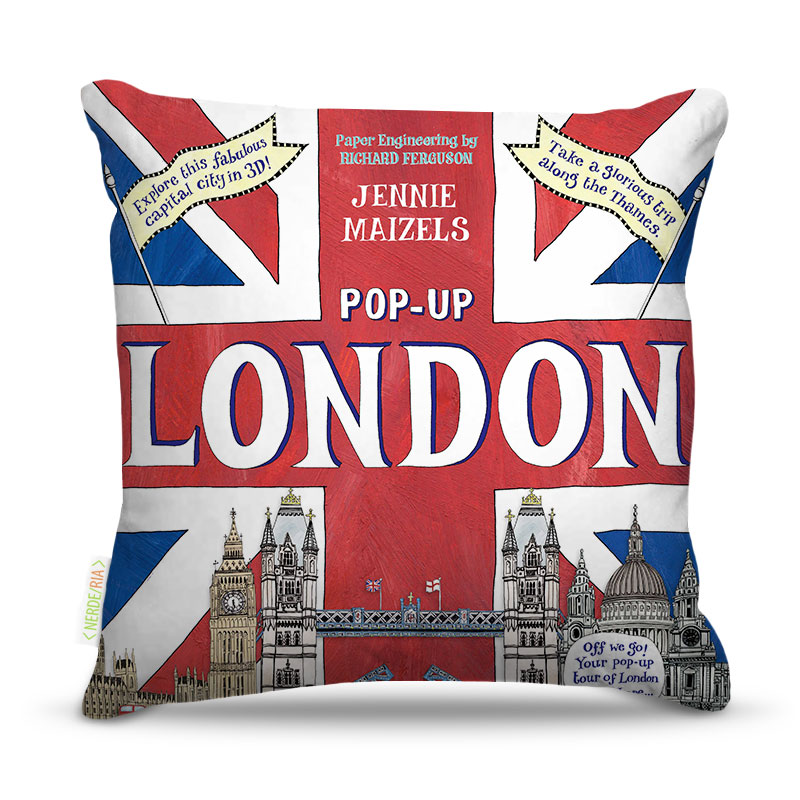 Almofada Nerderia London Draw
