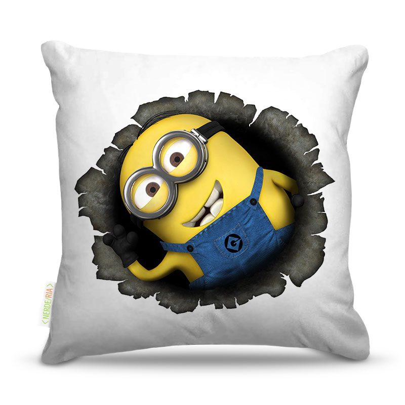 Almofada Nerderia Minion Buraco