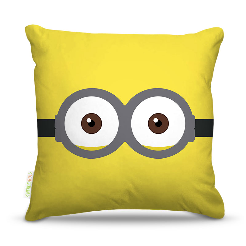 Almofada Nerderia Minion Olhos