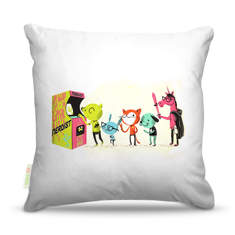 Almofada Nerderia Nerdist Gamers