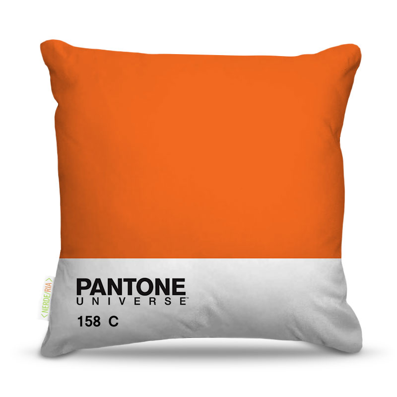 Almofada Nerderia Pantone Laranja