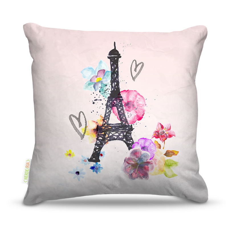 Almofada Nerderia Paris Paint