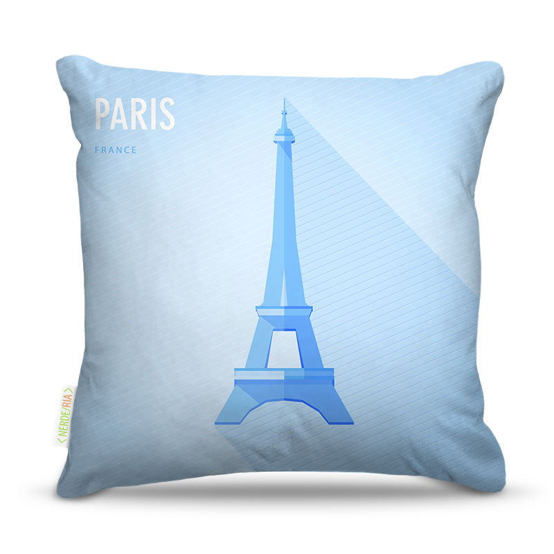 Almofada Nerderia Paris Vector