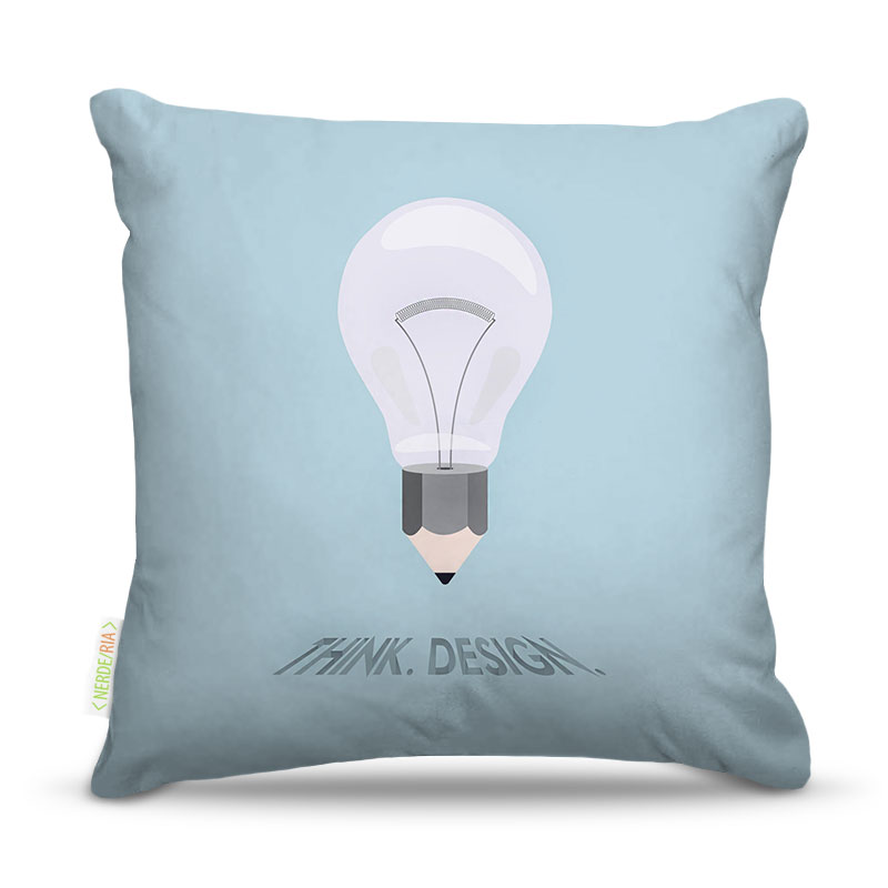 Almofada Nerderia Think Design