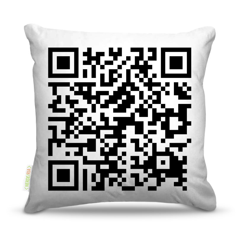 Almofada Qr Code 45X45Cm