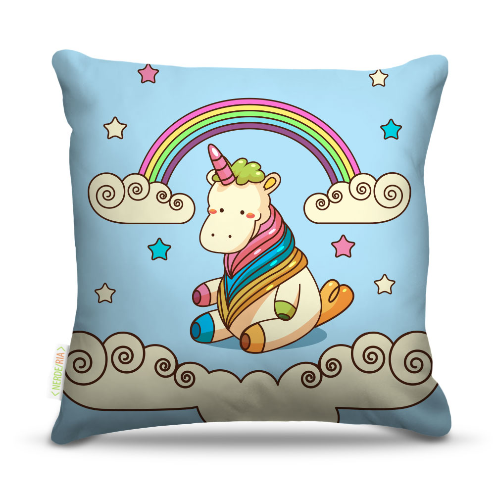 Almofada Unicornio Gordinho 45X45Cm