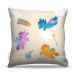 Almofada Unicornio Voadores 45X45Cm