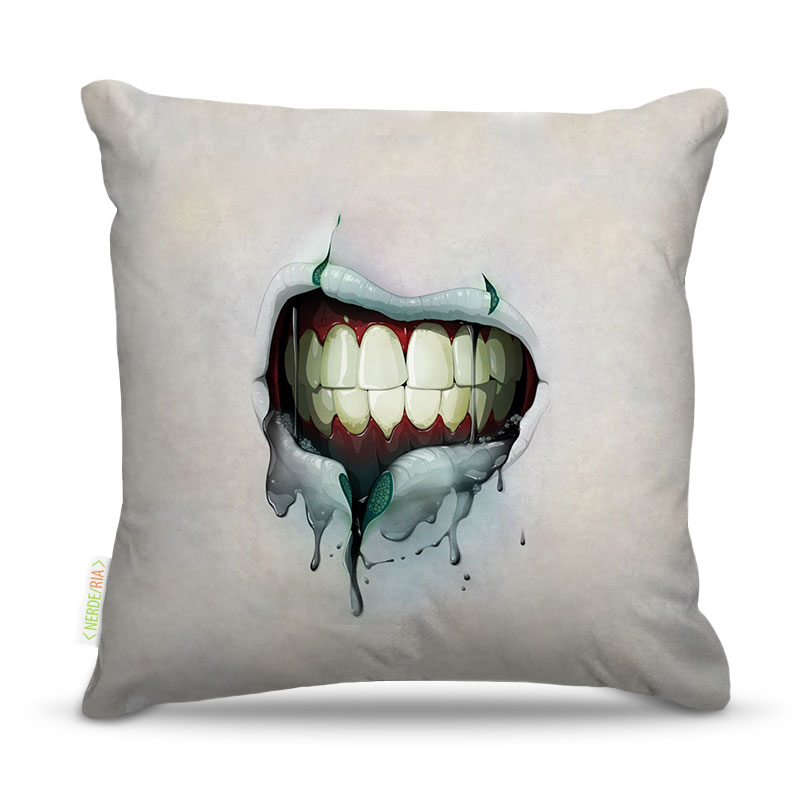 Almofada Zoombie Mounth 45X45Cm
