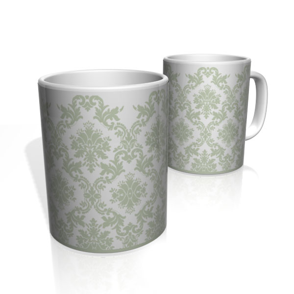 Caneca De Porcelana Nerderia e Lojaria GRAY PLANTS OLD colorido