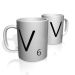 Caneca De Porcelana Nerderia e Lojaria V6 colorido