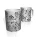 Caneca De Porcelana Nerderia e Lojaria bird house colorido