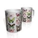 Caneca De Porcelana Nerderia e Lojaria butterflys colorido