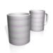 Caneca De Porcelana Nerderia e Lojaria faixas lilas colorido